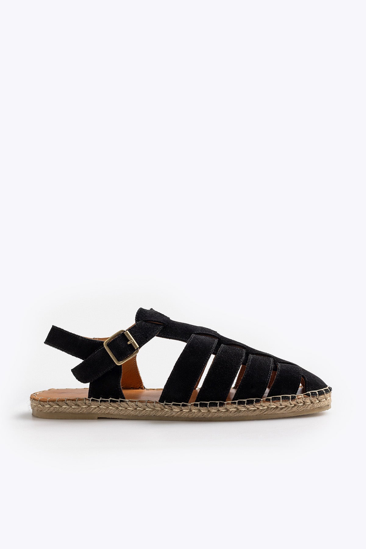 SÜET SİYAH SANDALET