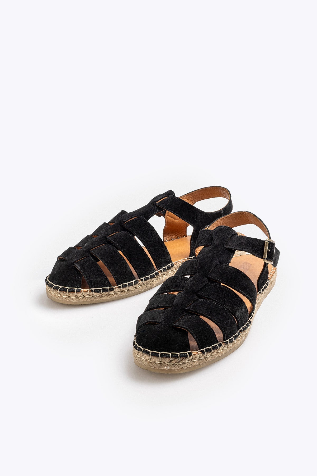 SÜET SİYAH SANDALET