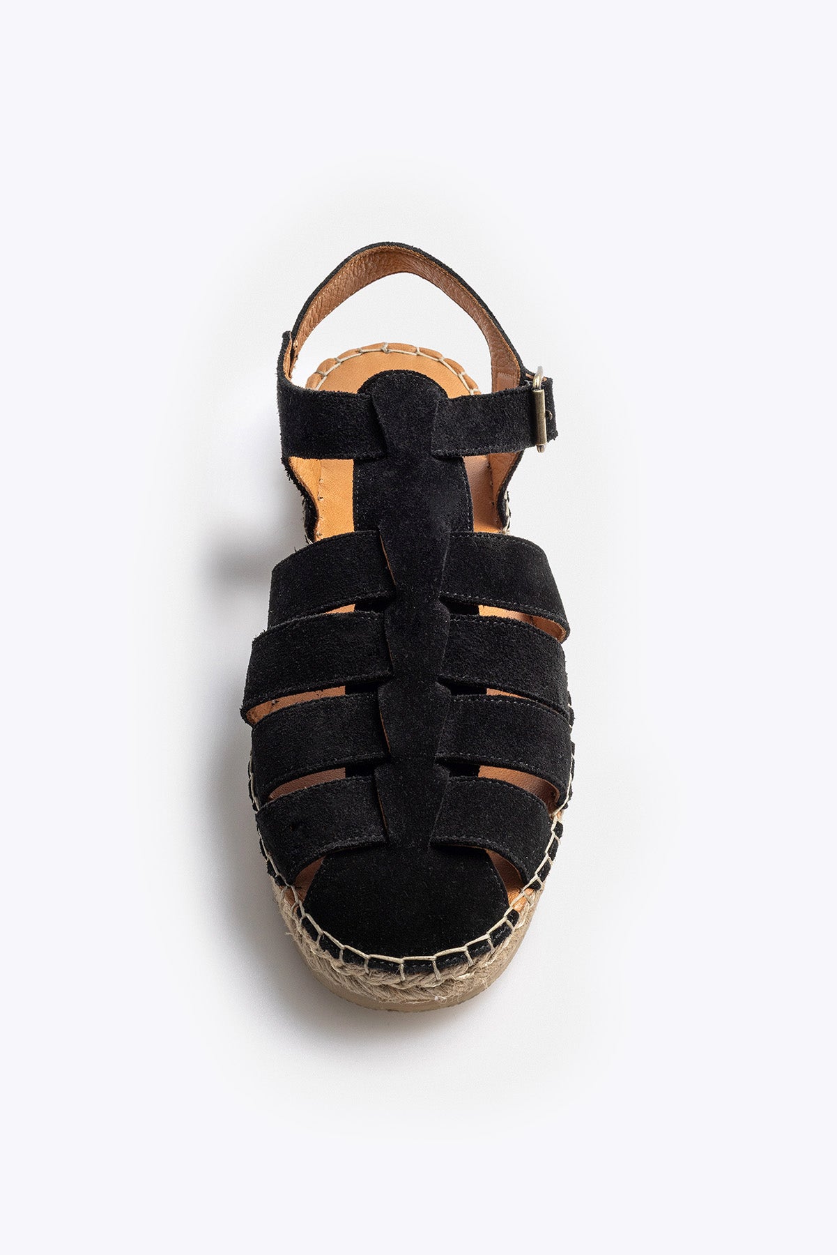 SÜET SİYAH SANDALET