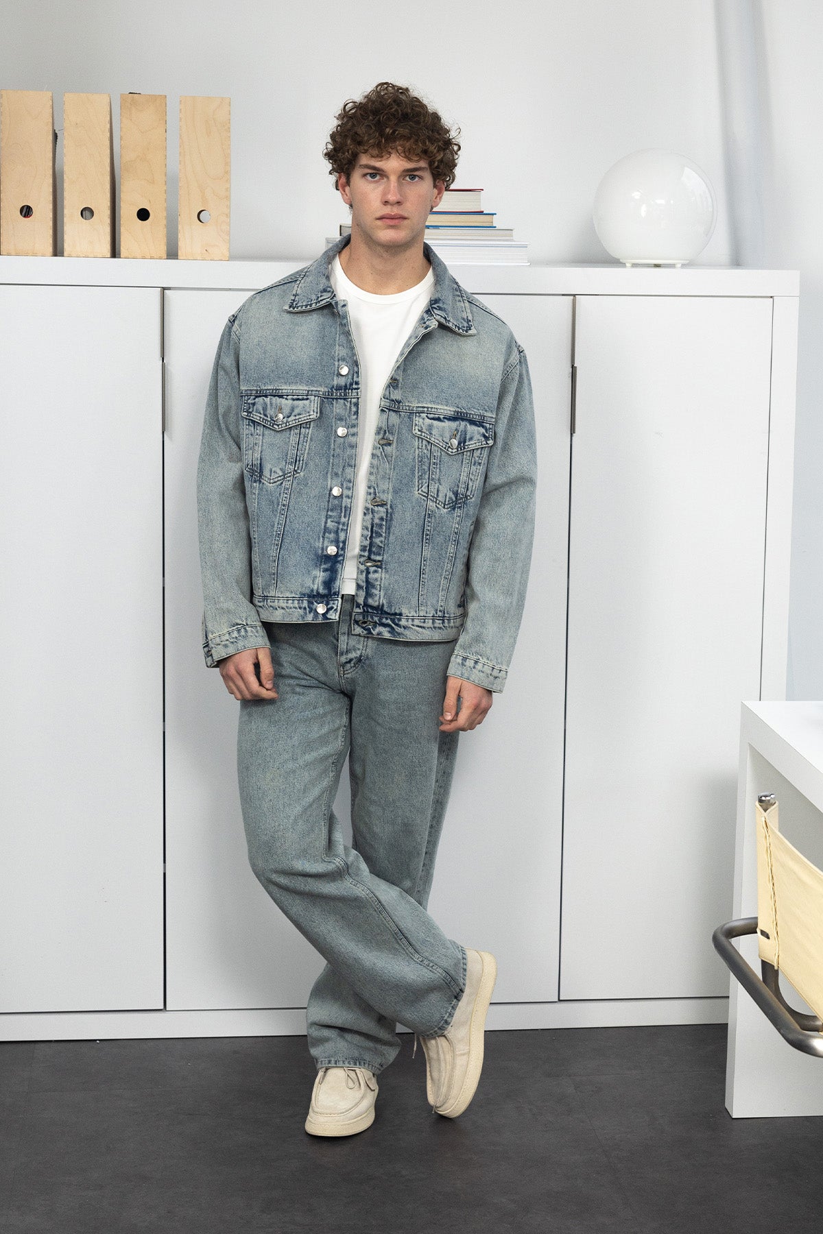 DENIM CEKET - AÇIK MAVİ - CEKET