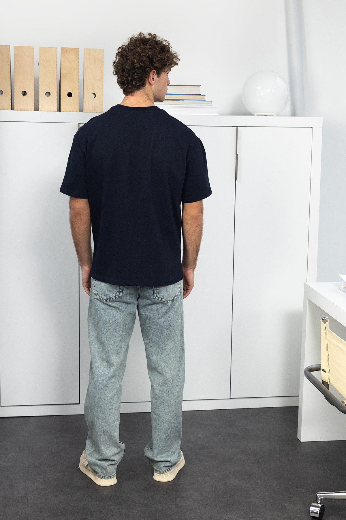 BASIC KISA KOL T-SHIRT - SİYAH - T-SHIRT