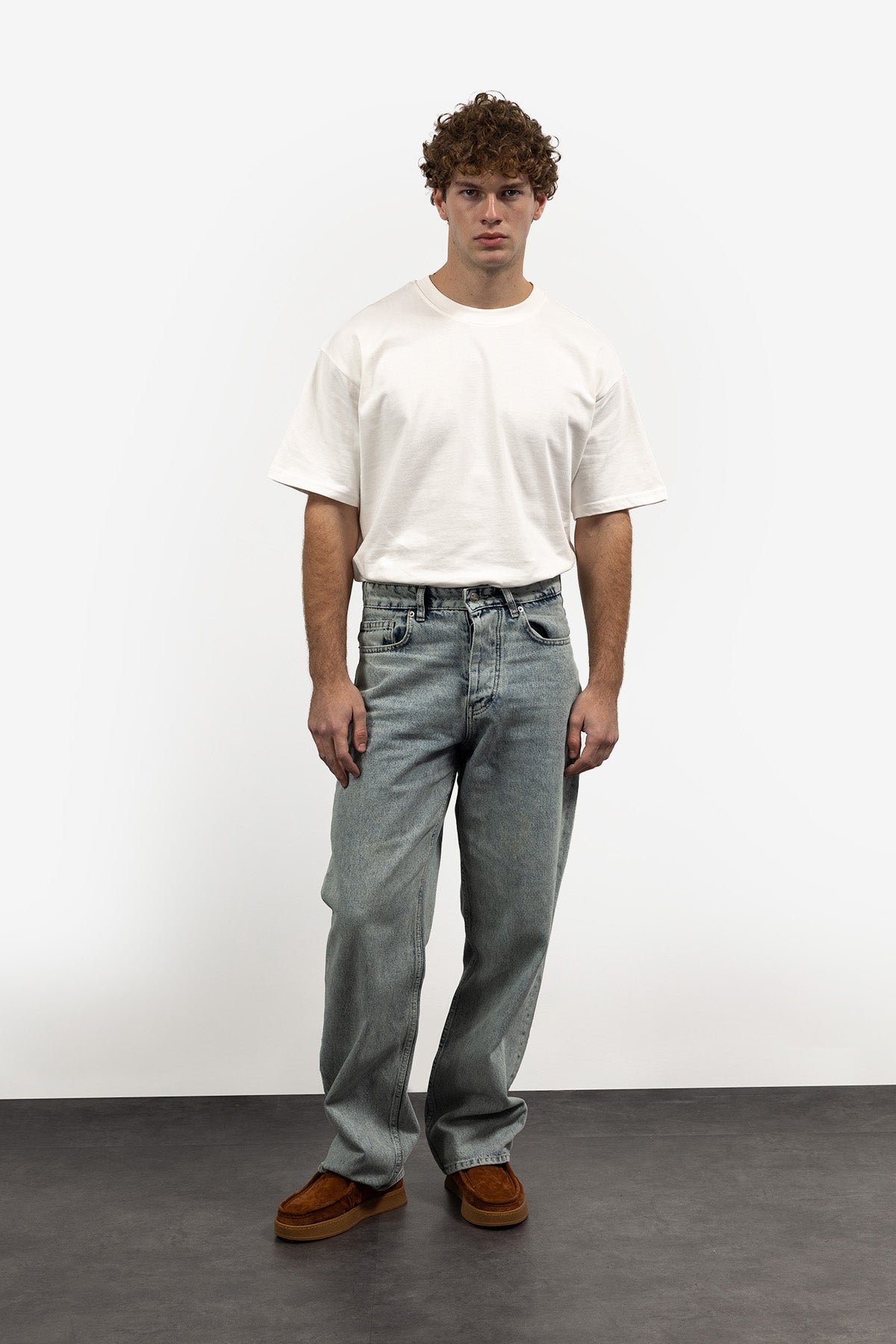 BASIC REGULAR FIT JEAN - MAVİ - JEAN