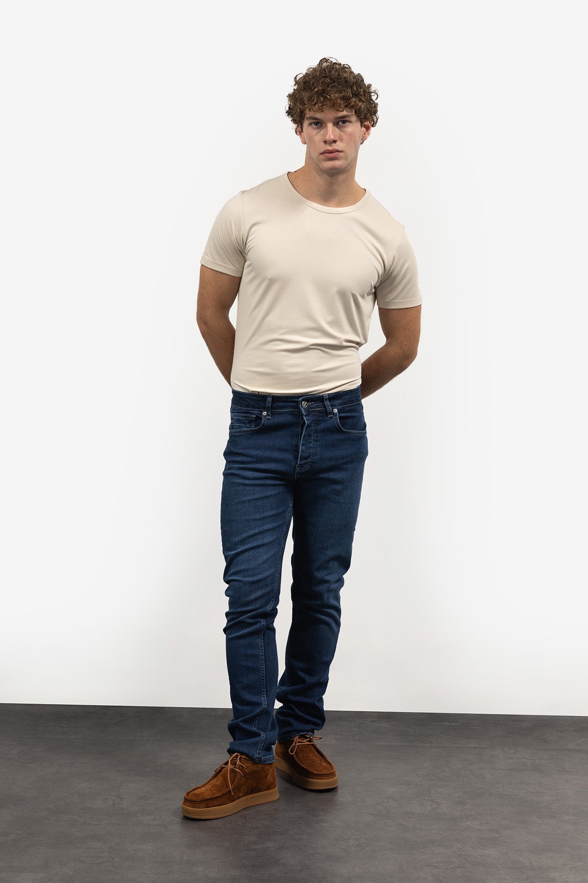BASIC SLIM FIT JEAN - LACİVERT - JEAN