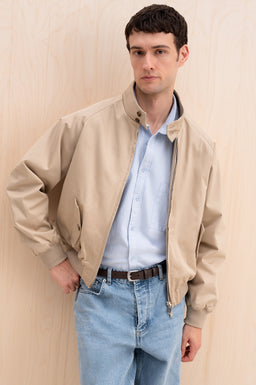 Gabardin Bej Ceket