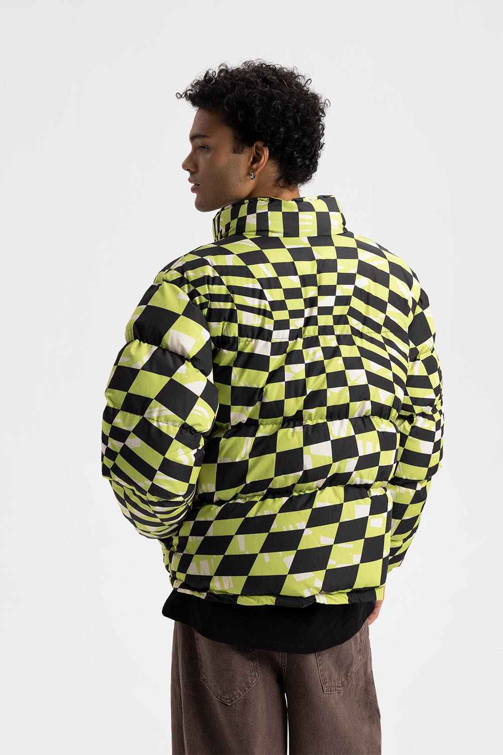 DAMA DESENLİ ŞİŞME MONT - MONT