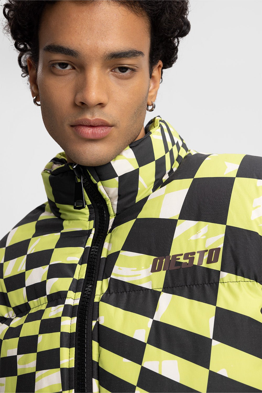 DAMA DESENLİ ŞİŞME MONT - MONT