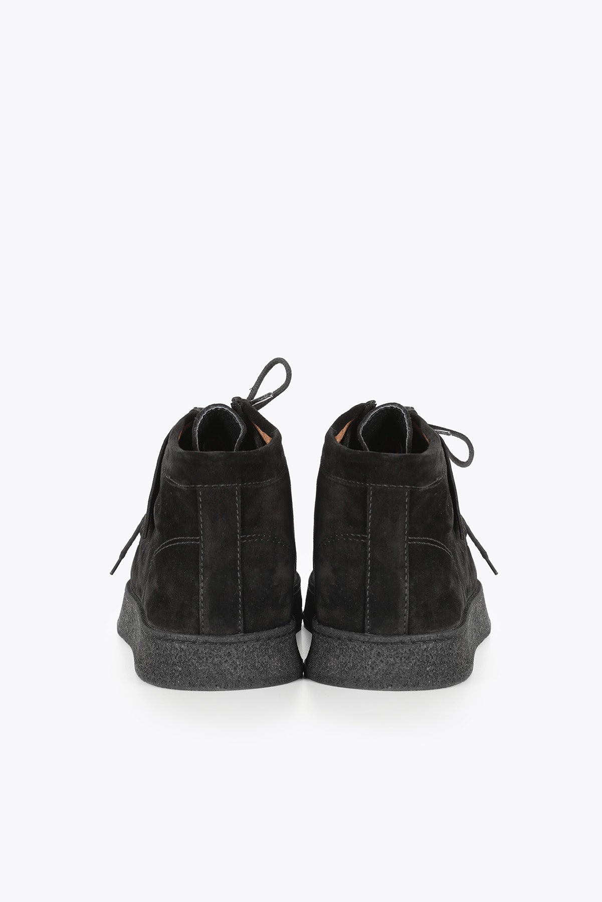 YÜKSEK BİLEKLİ SÜET DERİ AYAKKABI - SİYAH - AYAKKABI