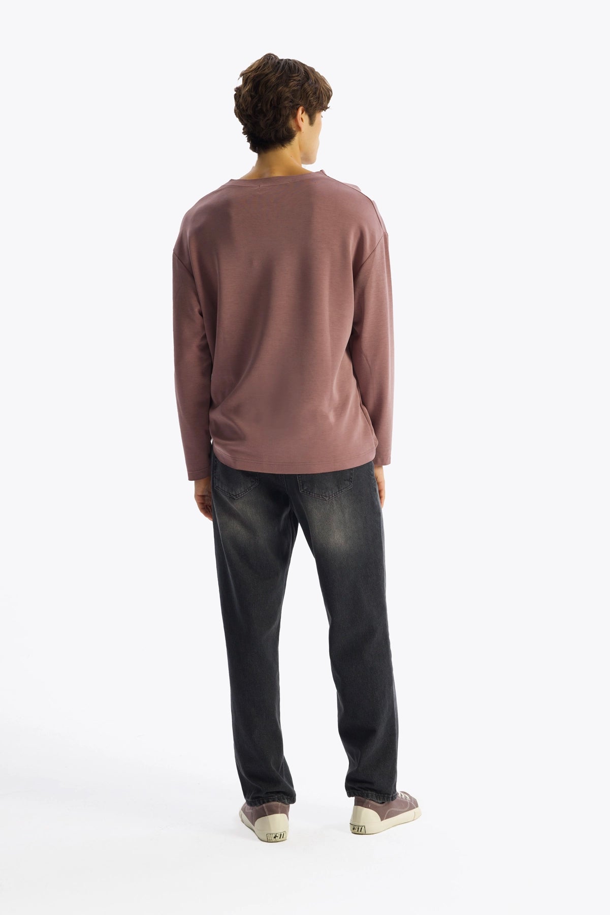 DÖKÜMLÜ T-SHIRT - VİZON - T-SHIRT