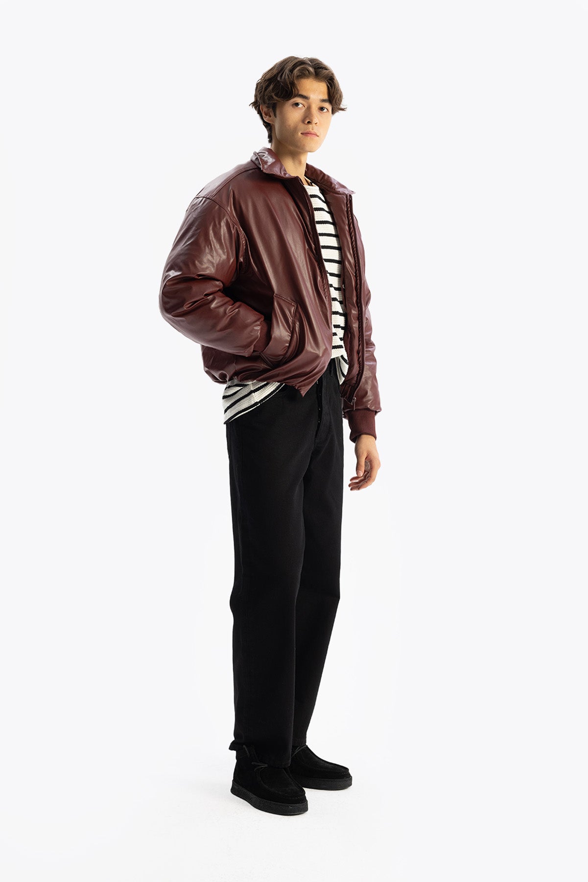 ŞİŞME DERİ MONT - BORDO - MONT