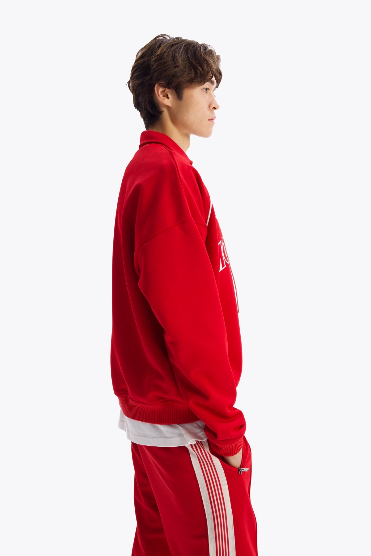 BAĞCIKLI SWEATSHIRT - KIRMIZI - SWEATSHIRT