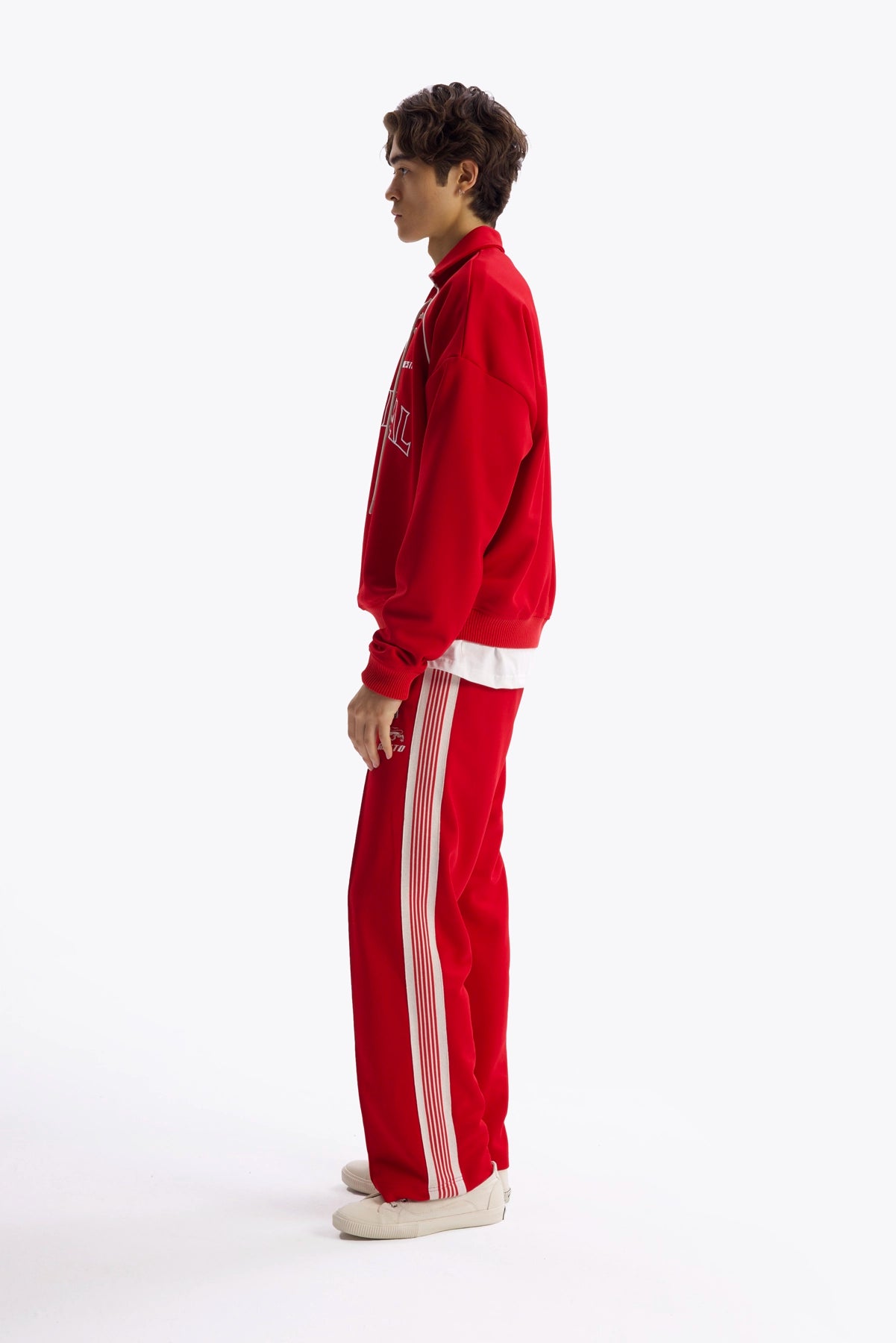 BAĞCIKLI SWEATSHIRT - KIRMIZI - SWEATSHIRT