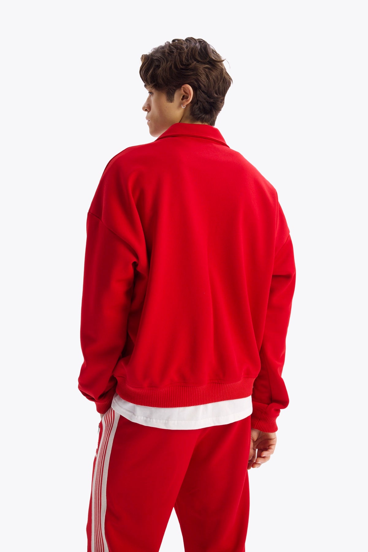 BAĞCIKLI SWEATSHIRT - KIRMIZI - SWEATSHIRT