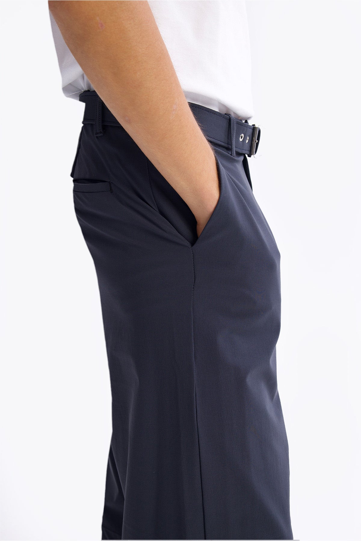 KEMERLİ PARAŞÜT PANTOLON - ANTRASİT - PANTOLON