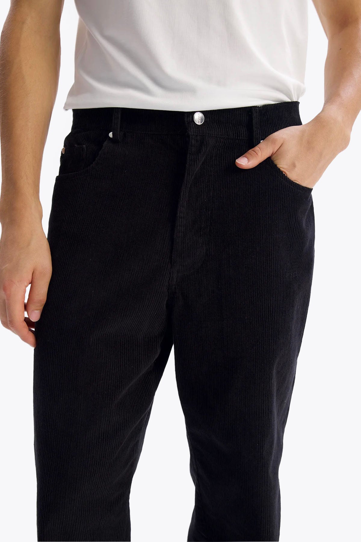 KADİFE PANTOLON - SİYAH - PANTOLON