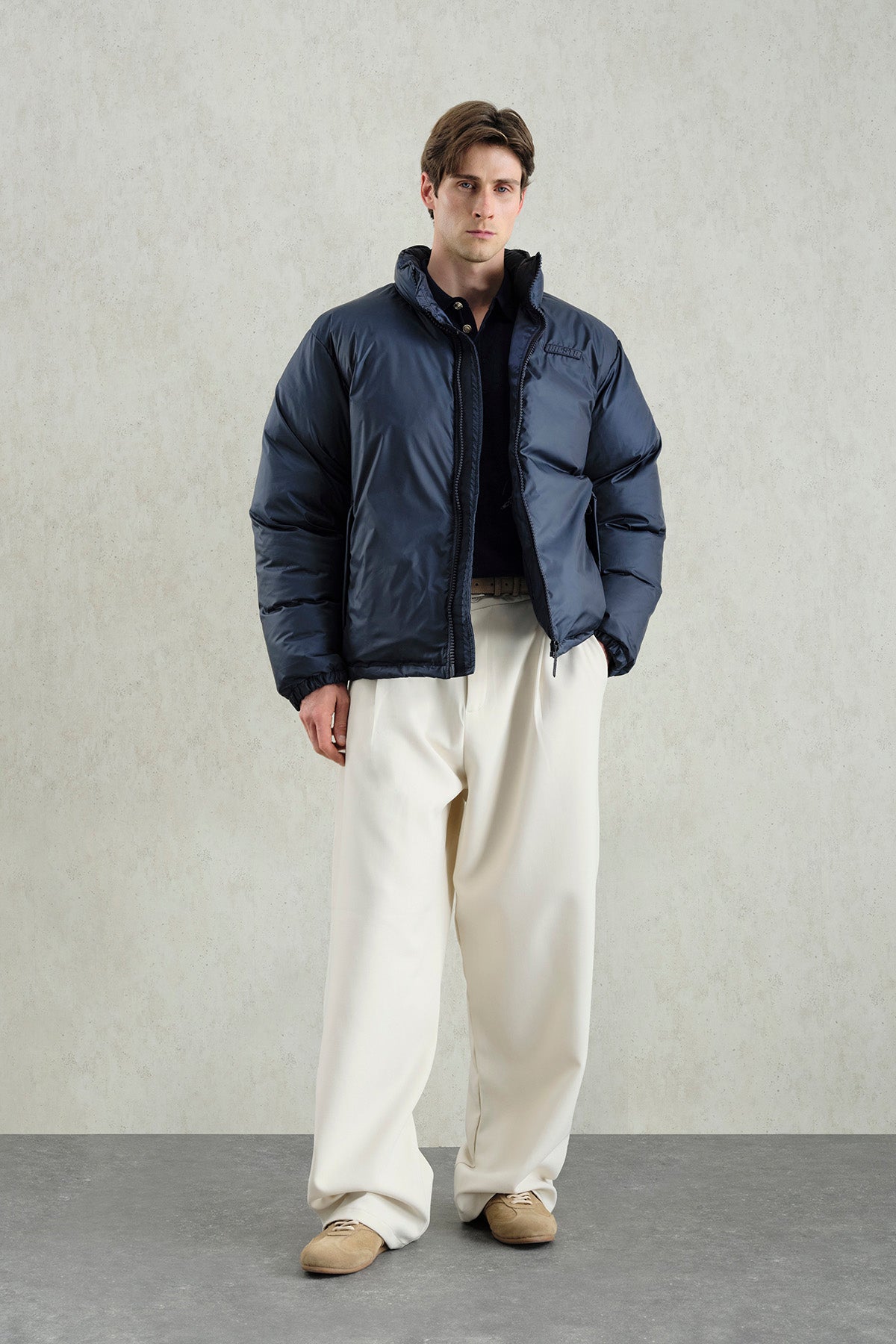 BASIC ŞİŞME LACİVERT MONT