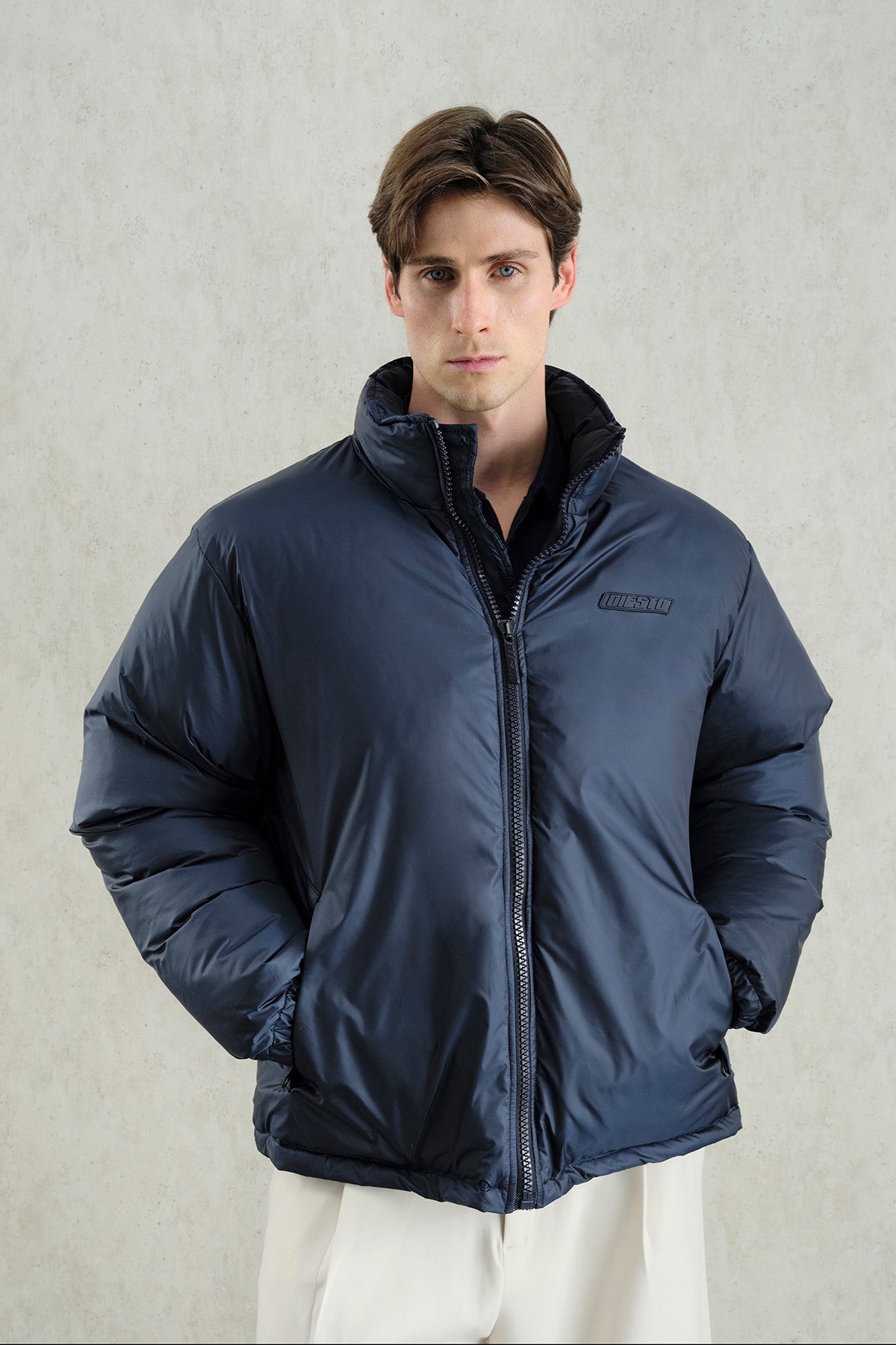 BASIC ŞİŞME LACİVERT MONT