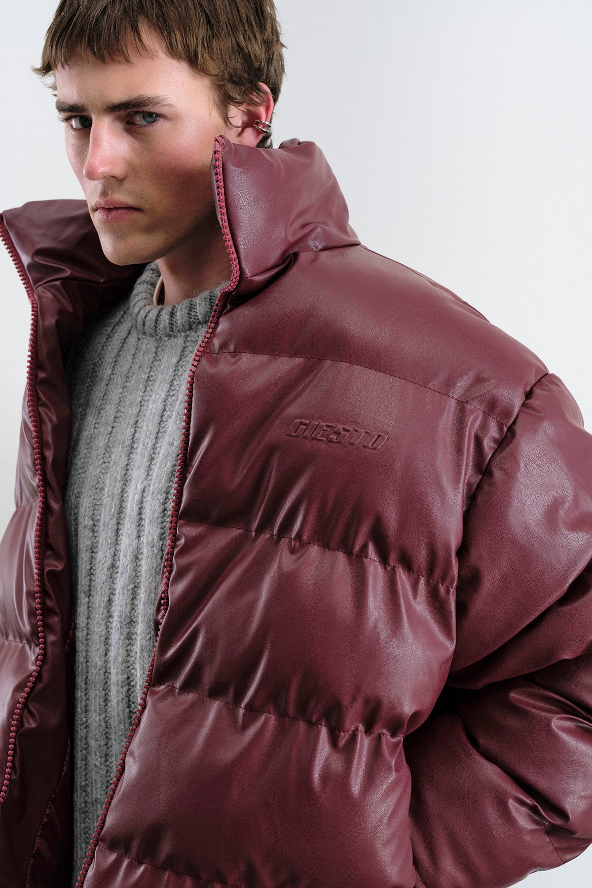 ŞİŞME DERİ BORDO MONT