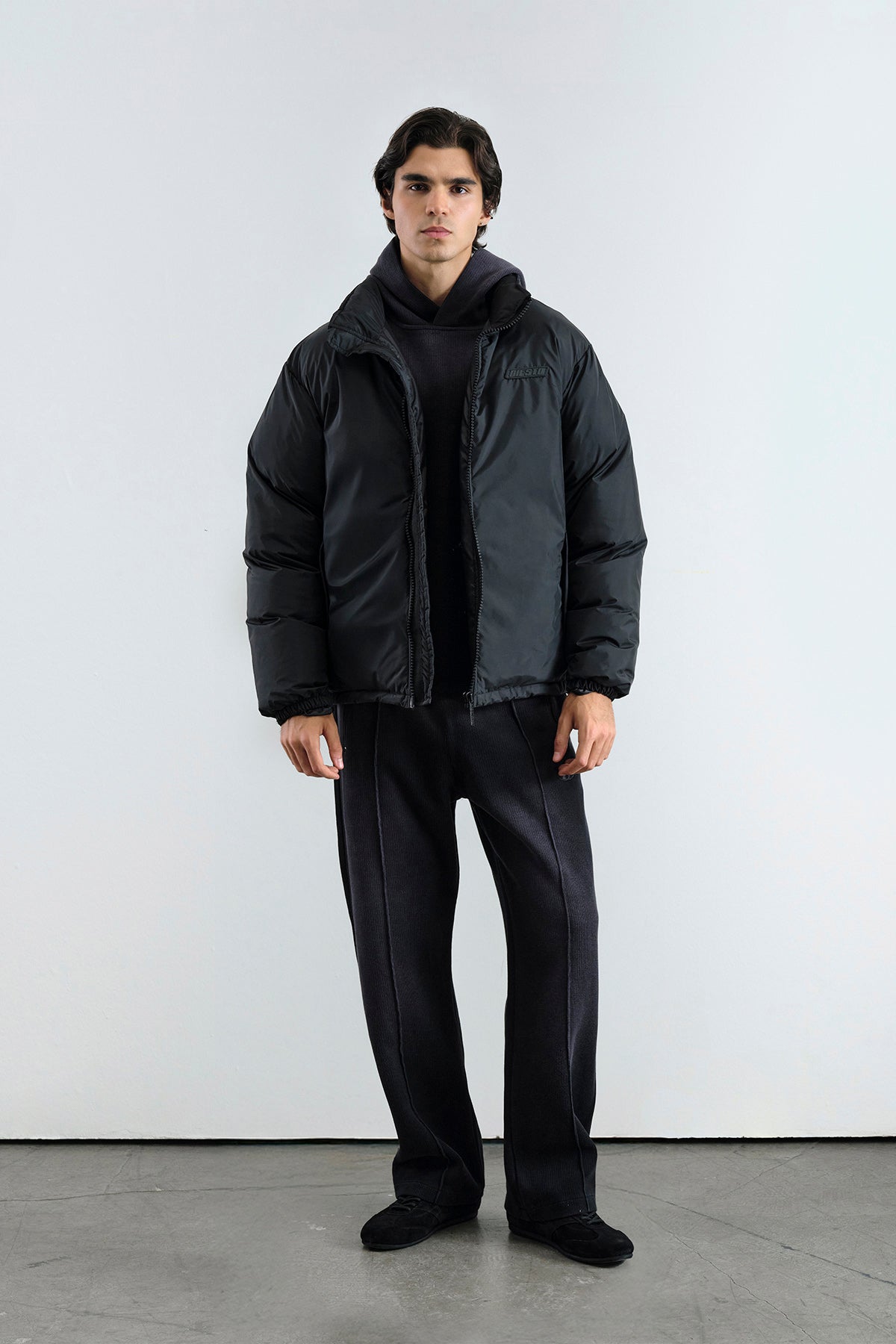 BASIC ŞİŞME SİYAH MONT