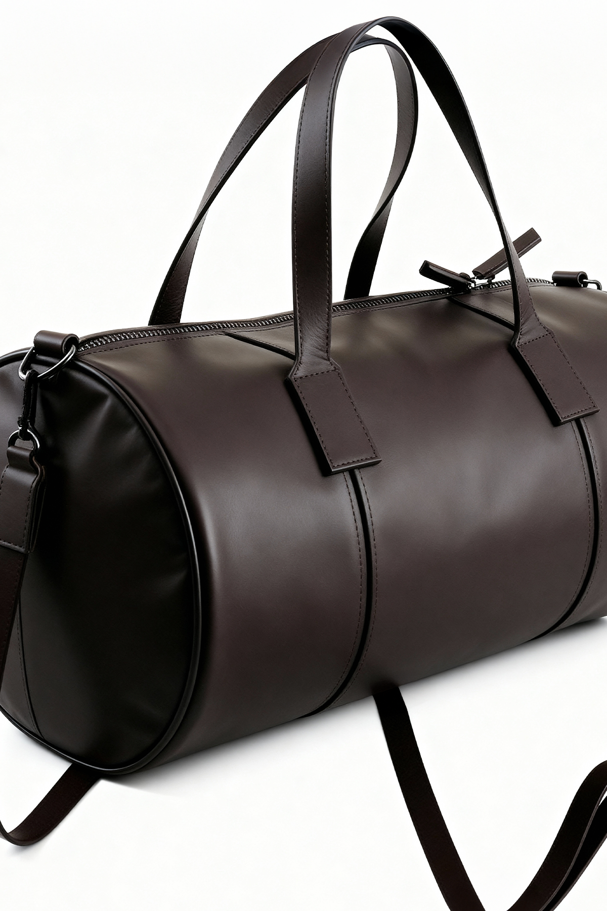 DERİ KAHVERENGİ SEYAHAT ÇANTASI