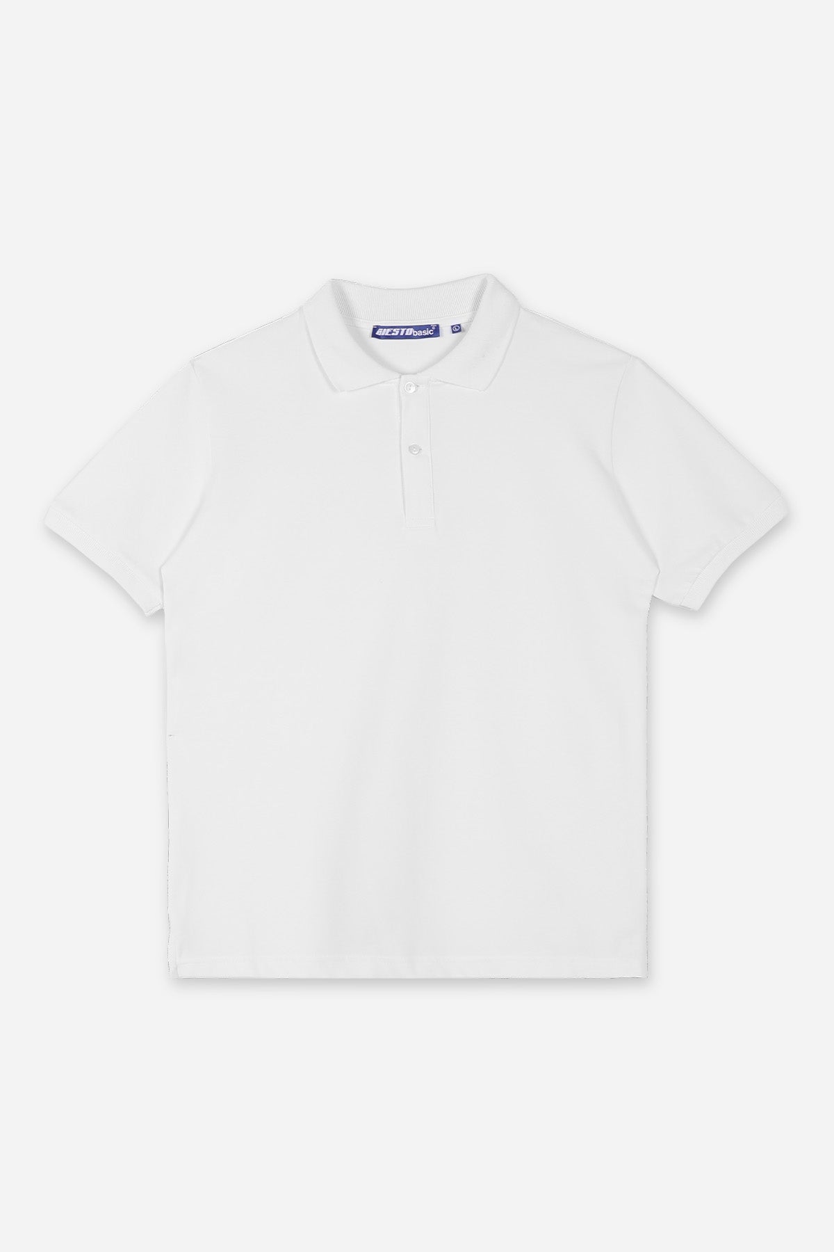 POLO YAKA T-SHIRT - BEYAZ - T-SHIRT