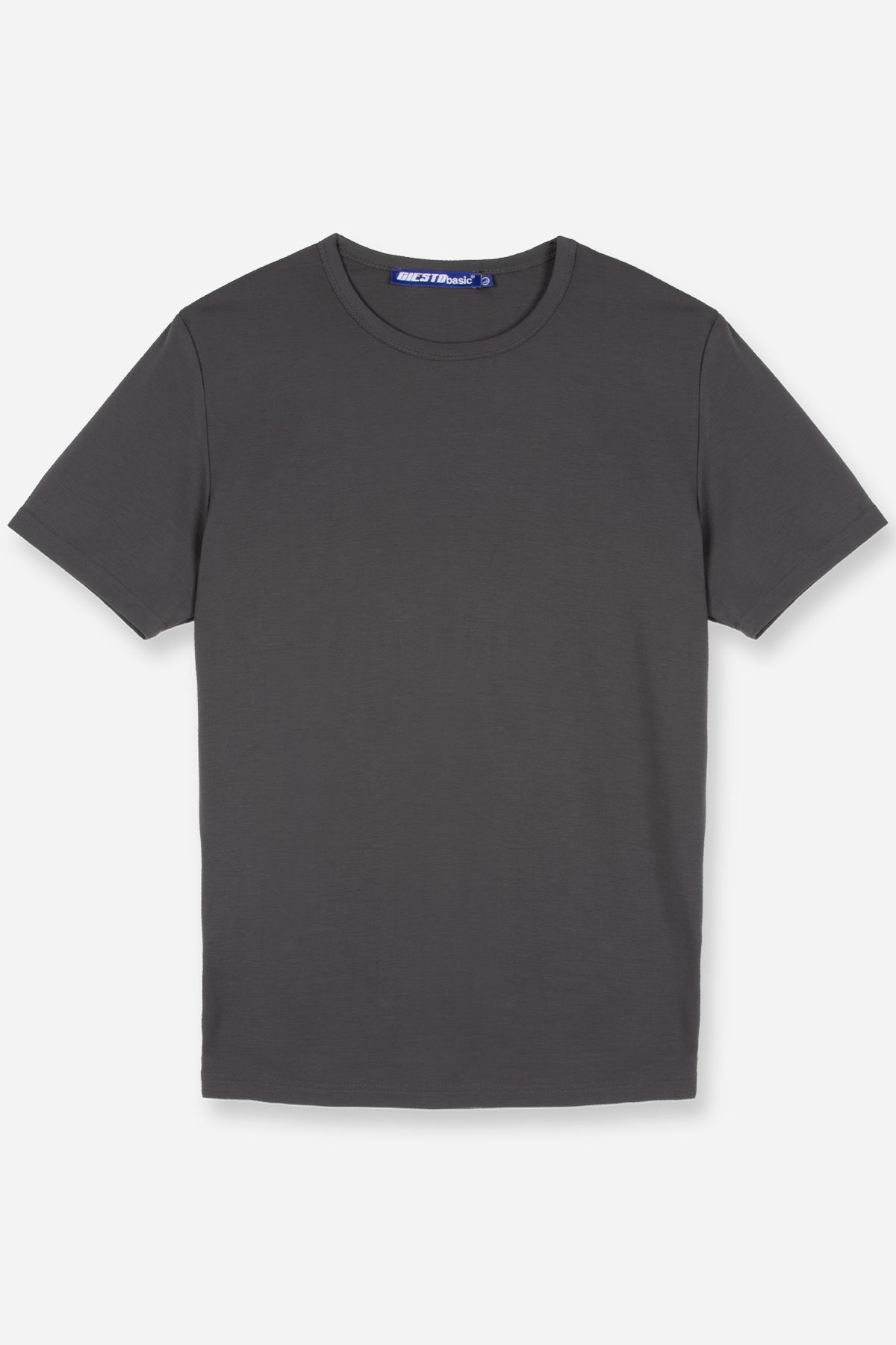 DAR KESİM T-SHIRT - ANTRASİT - T-SHIRT