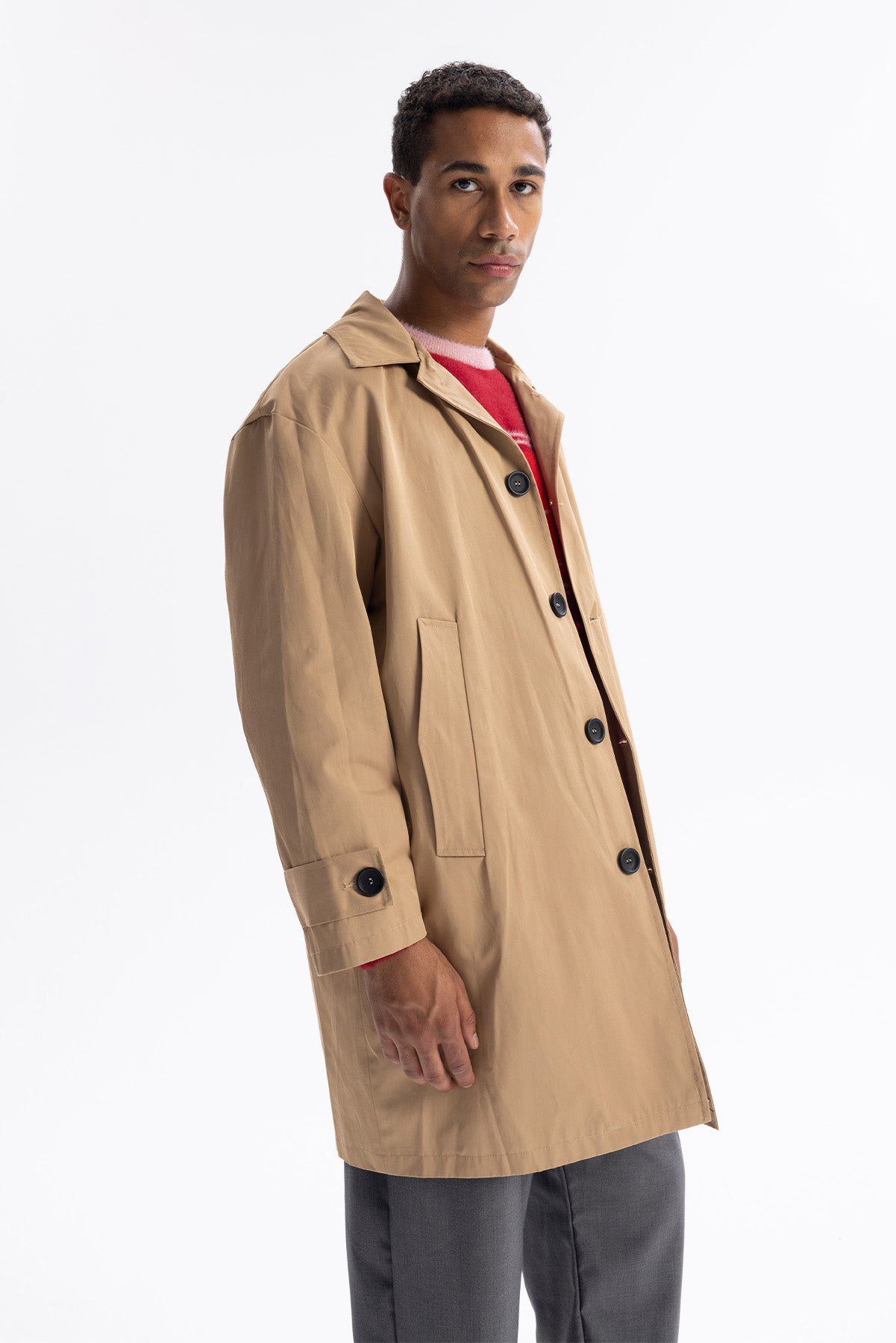 OVERSIZE TRENÇKOT - TABA - TRENÇKOT