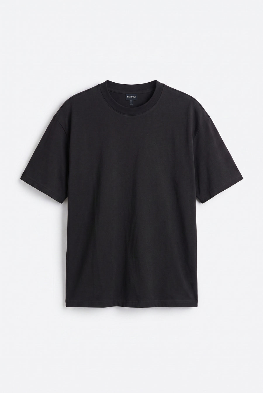 OVERSIZE SHORT SLEEVE BLACK T-SHIRT
