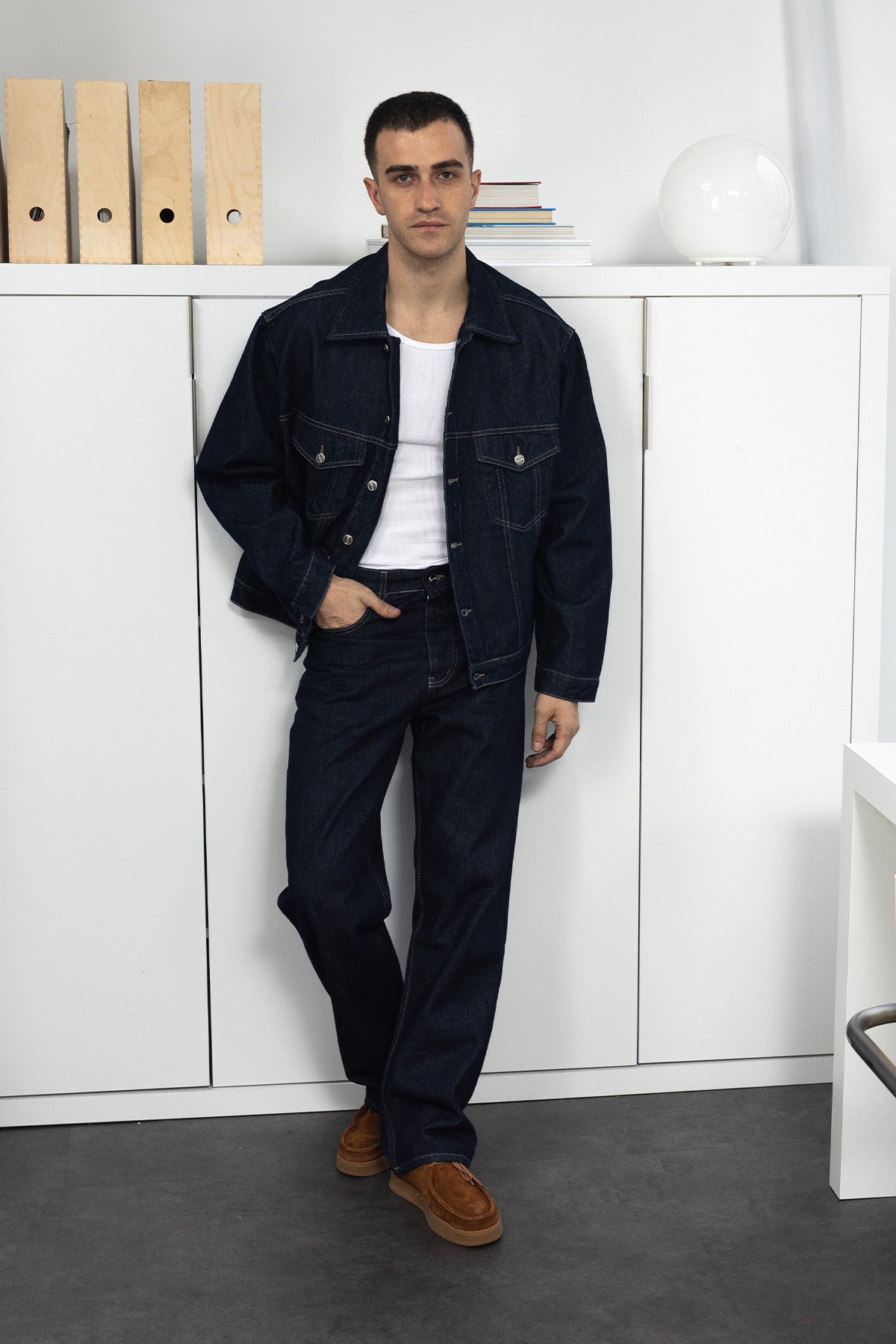 DENIM CEKET - LACİVERT - CEKET