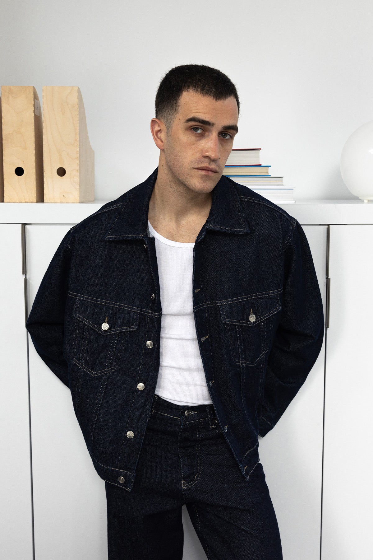 DENIM CEKET - LACİVERT - CEKET