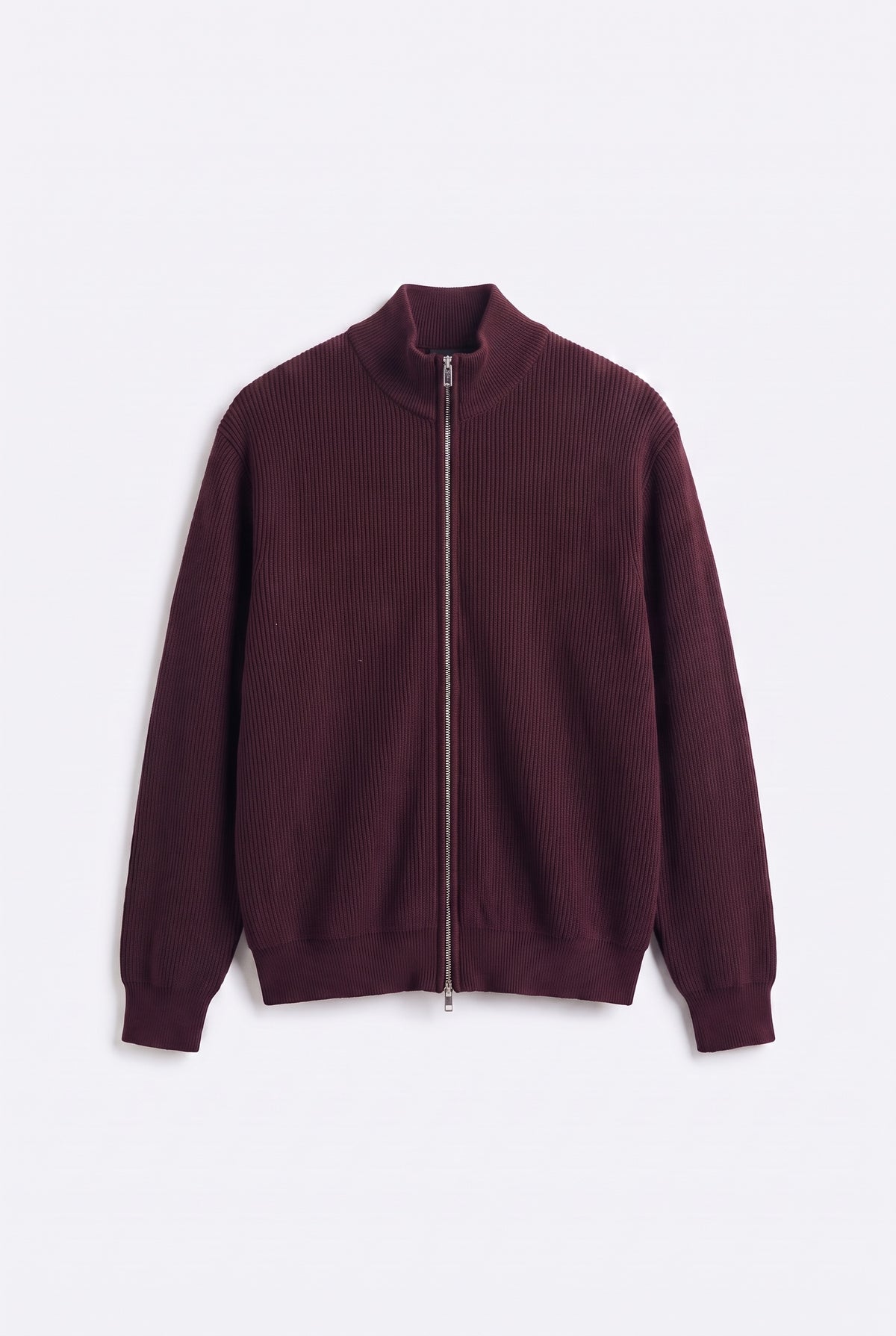 FERMUARLI BORDO TRİKO HIRKA
