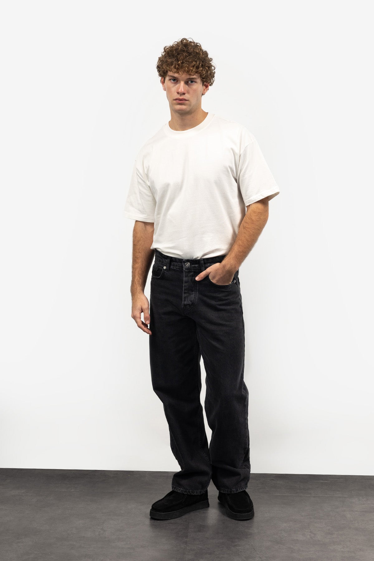 BASIC REGULAR FIT JEAN - GRİ - JEAN