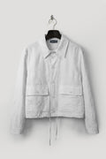 PATTERNED ECRU LIGHT JACKET