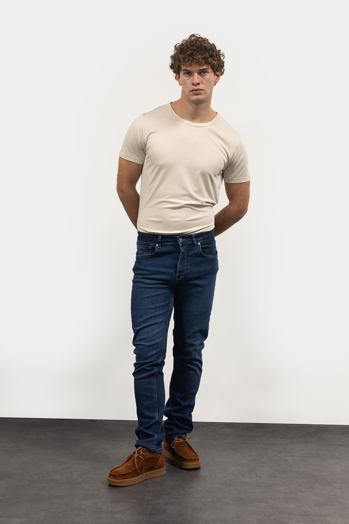 BASIC SLIM FIT JEAN - LACİVERT