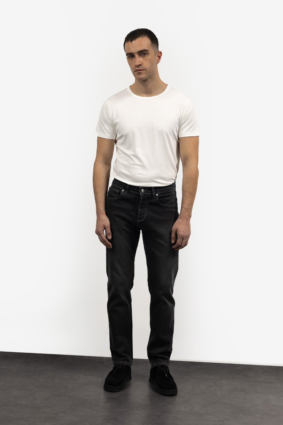 BASIC SLIM FIT JEAN - ANTRASİT - JEAN