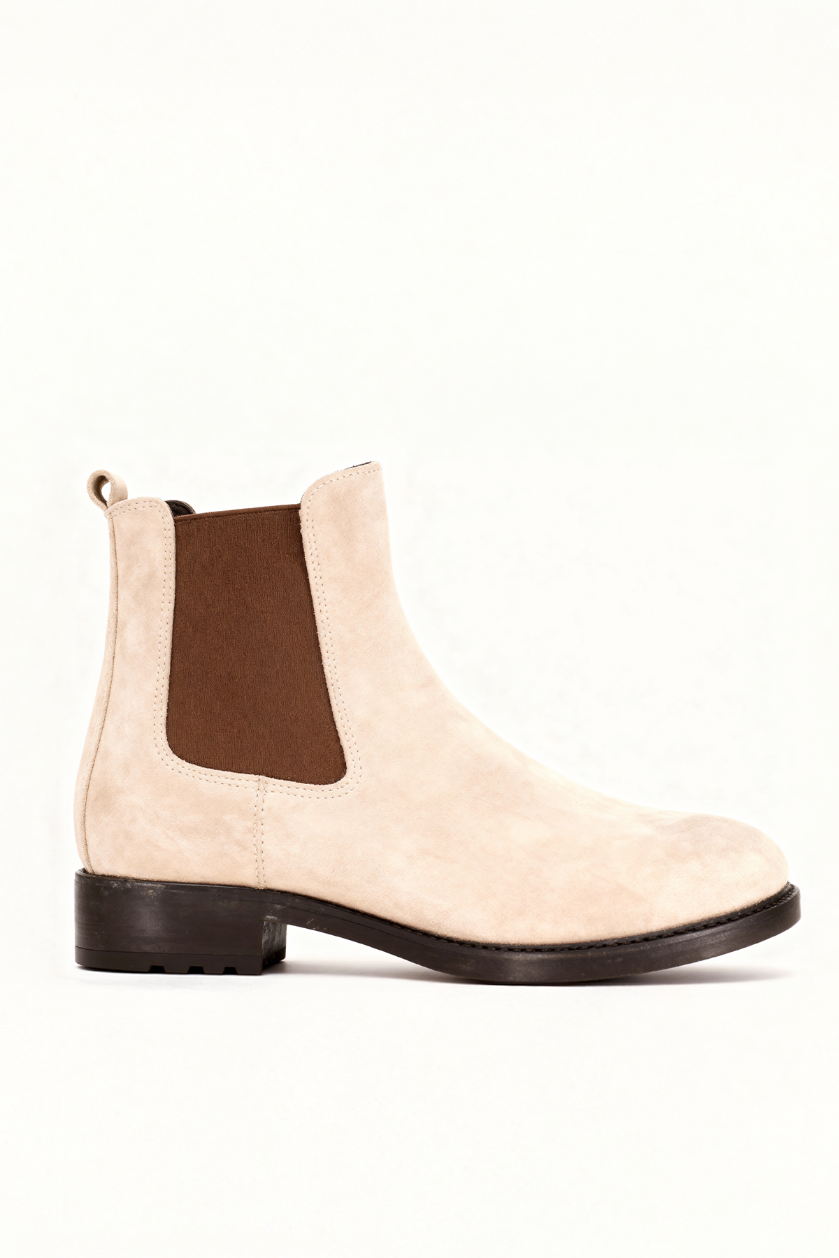 KLASİK BEJ SÜET BOT