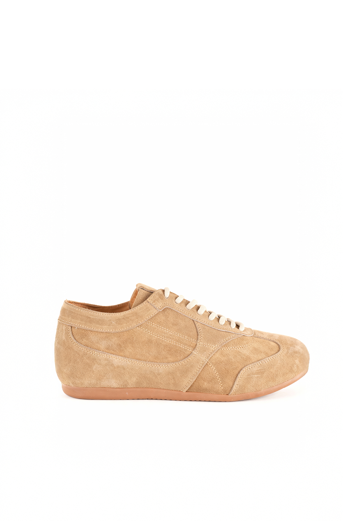 PATCHWORK LEATHER BEIGE SHOES