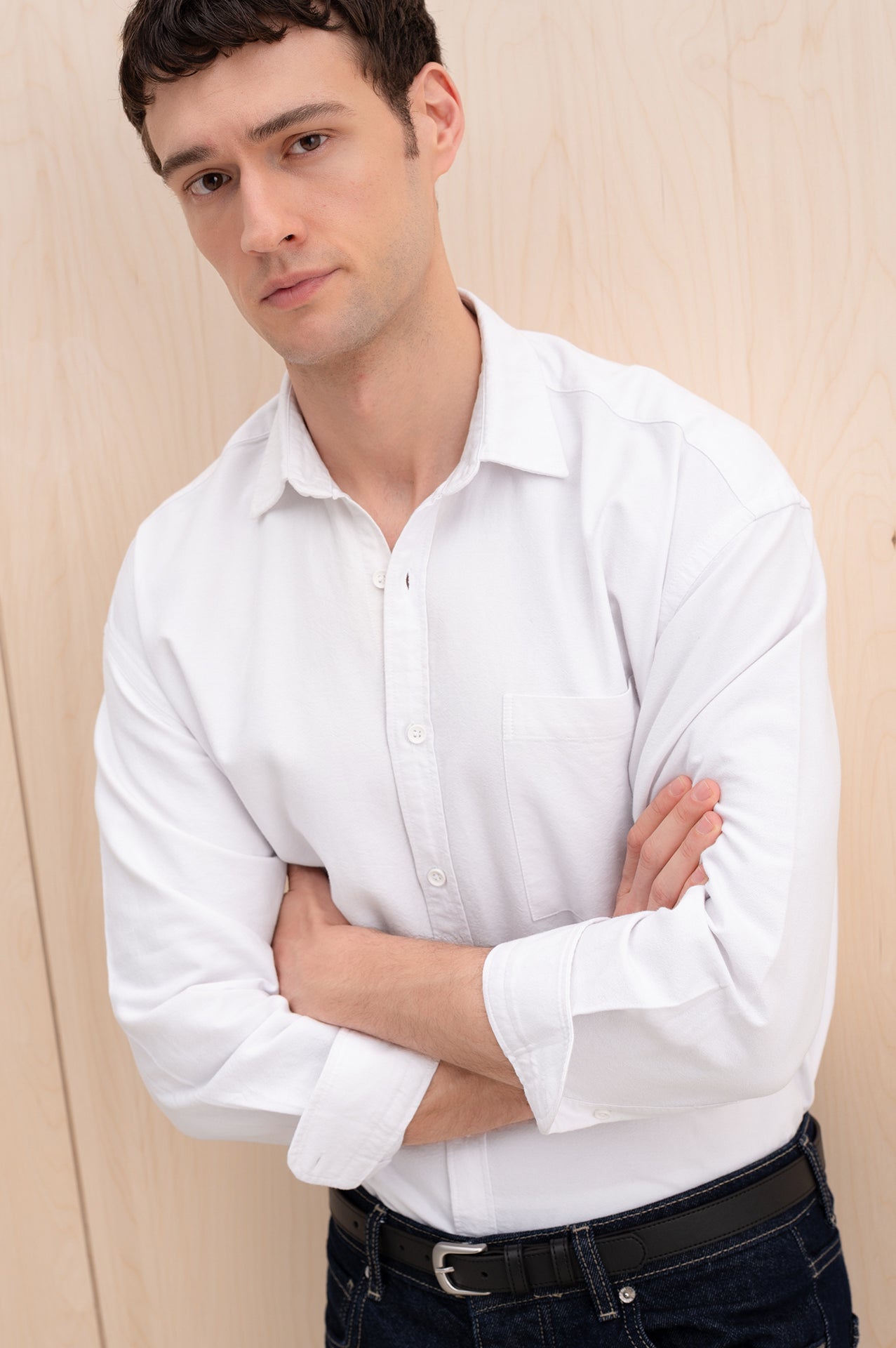 OVERSIZE WHITE OXFORD SHIRT