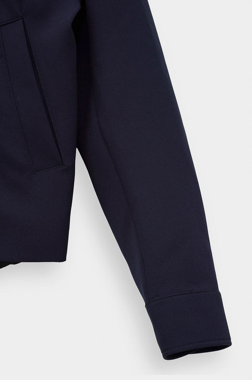 CLASSIC BUTTONED NAVY JACKET - 6