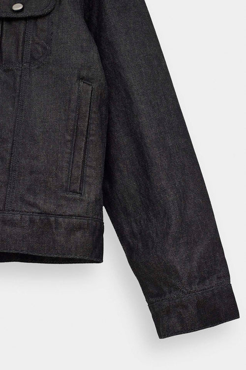SALVAGE SİYAH DENIM CEKET - 3