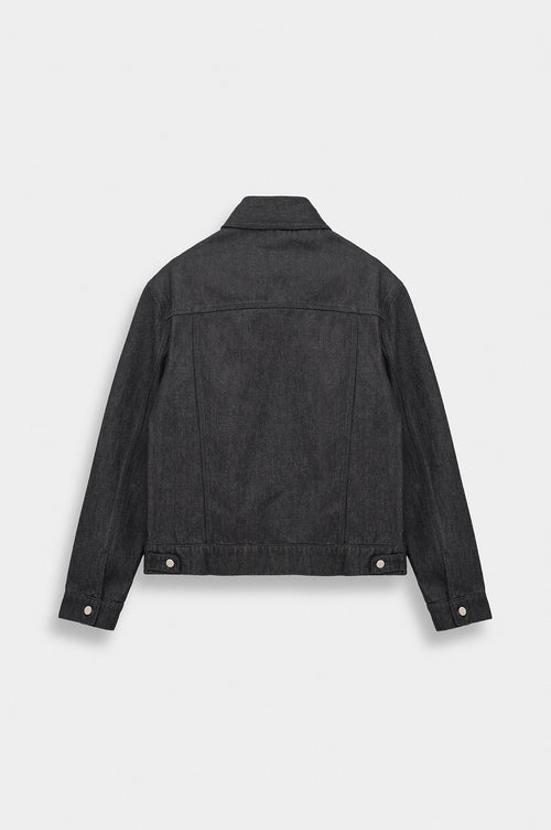 SALVAGE SİYAH DENIM CEKET - 4
