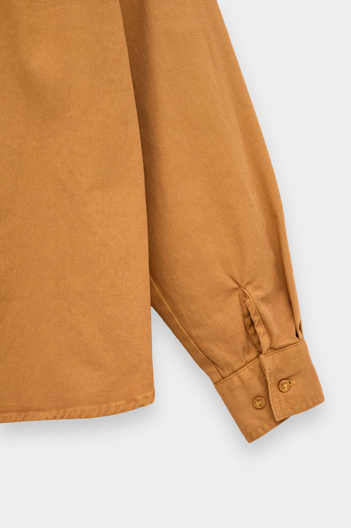 ÇİFT CEPLİ TABA GABARDIN GÖMLEK - 2