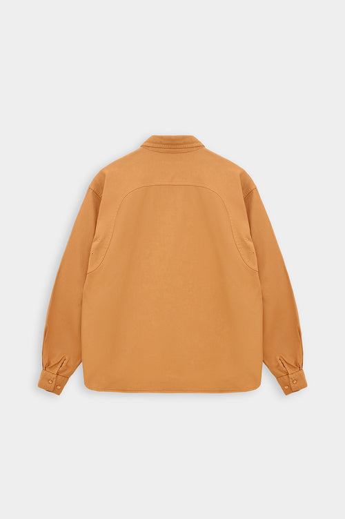ÇİFT CEPLİ TABA GABARDIN GÖMLEK - 3