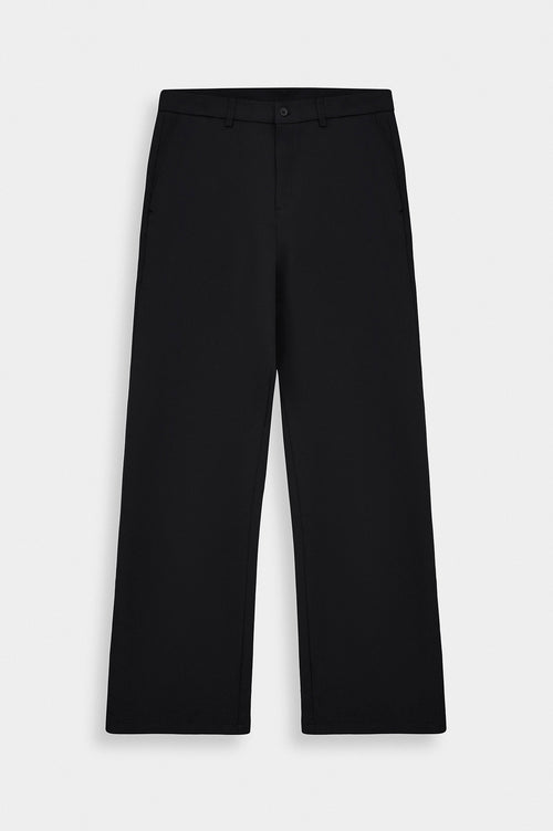CLASSIC FLARE LEG BLACK TROUSERS - 6