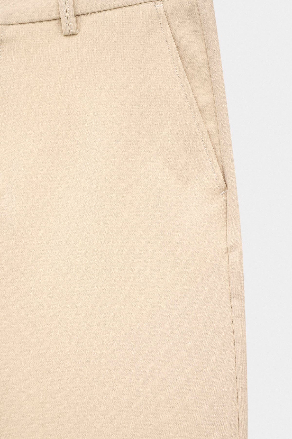 CLASSIC FLARE LEG BEIGE TROUSERS - 2