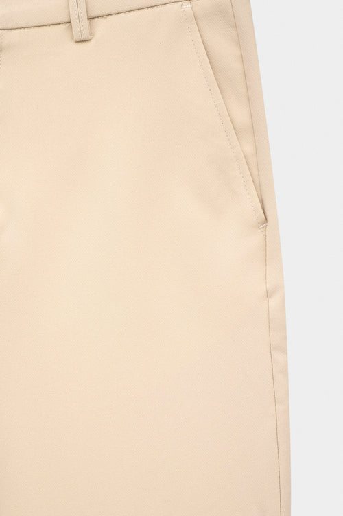CLASSIC FLARE LEG ECRU TROUSERS - 2