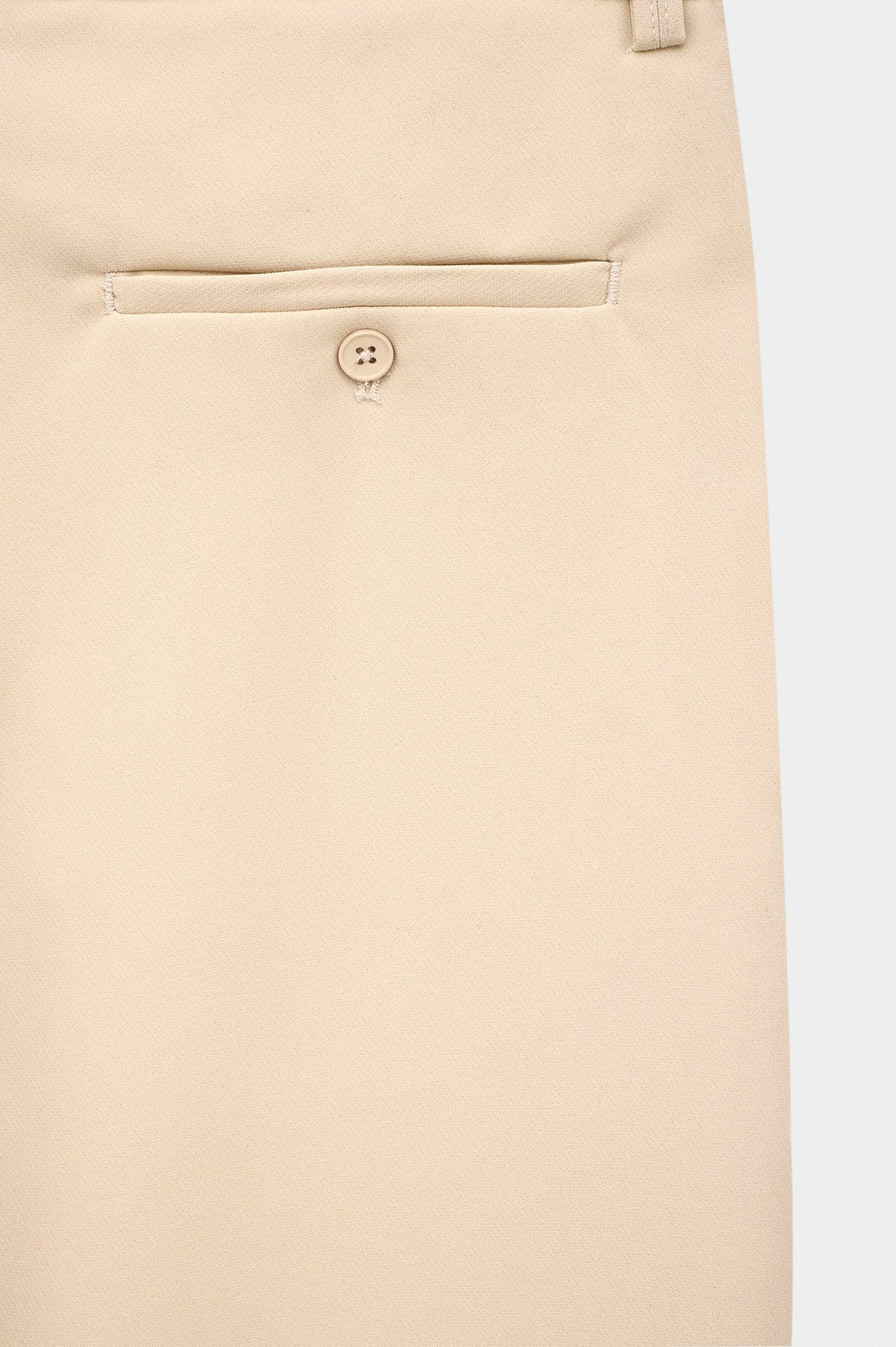 CLASSIC FLARE LEG BEIGE TROUSERS - 3