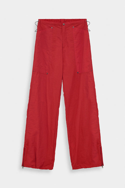 BOL CUT TECHNICAL PARAŞÜT RED TROUSERS - 3
