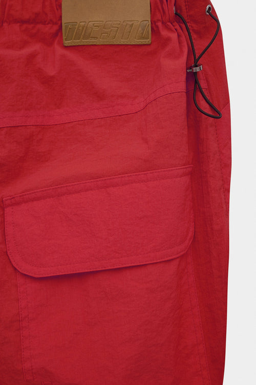 BOL CUT TECHNICAL PARAŞÜT RED TROUSERS - 5