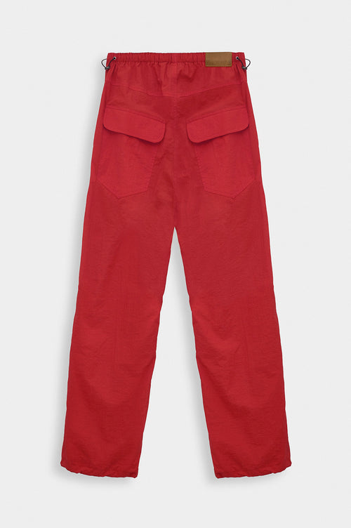BOL CUT TECHNICAL PARAŞÜT RED TROUSERS - 6