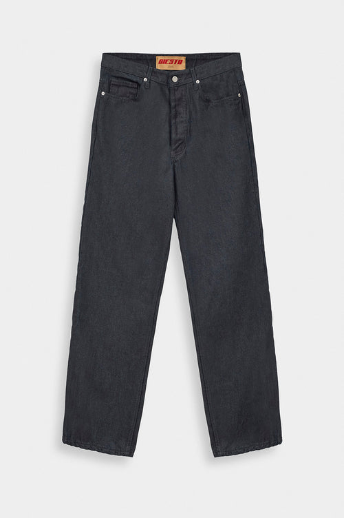SELVEDGE REGULAR NAVY JEANS - 3